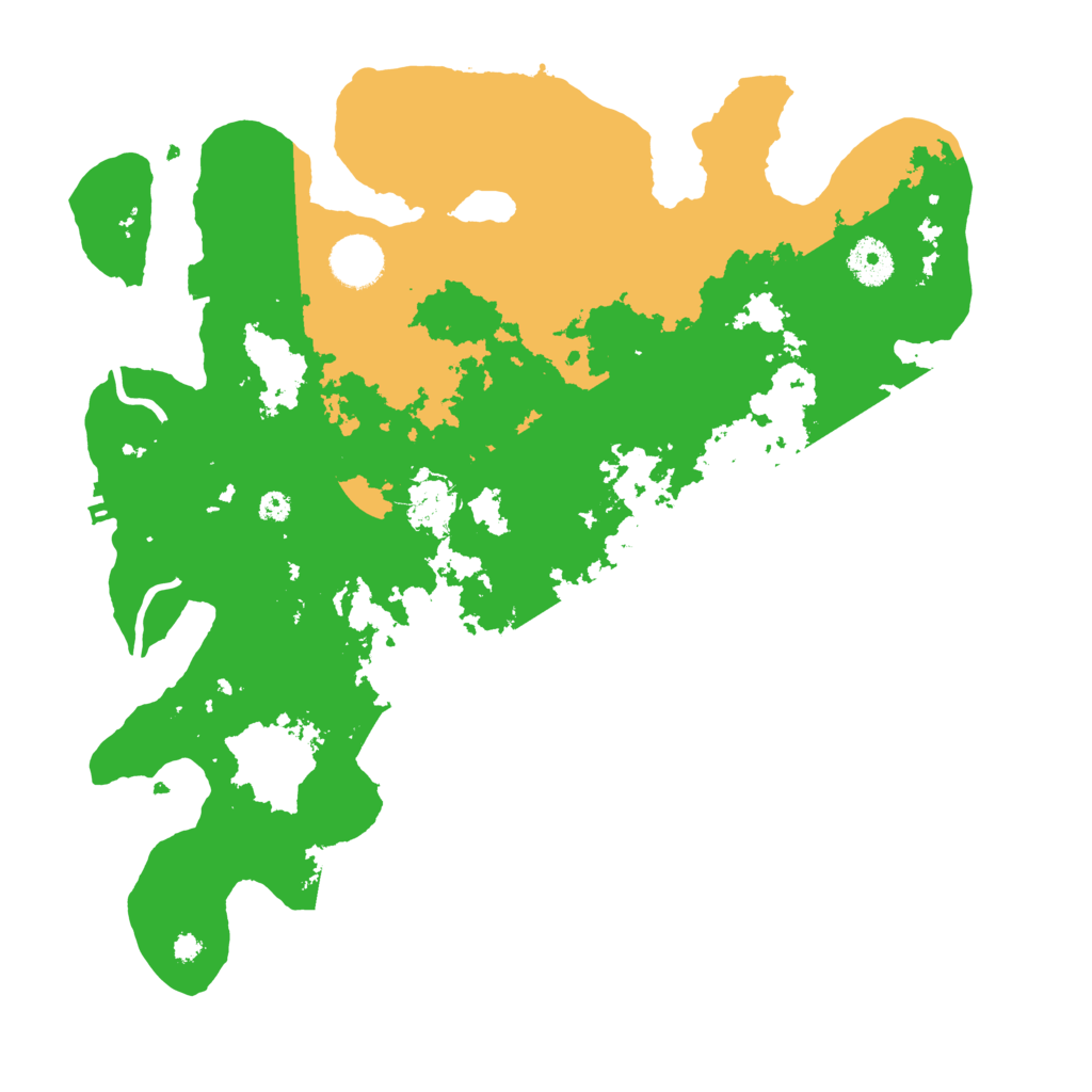 Biome Rust Map: Procedural Map, Size: 3600, Seed: 1946253818