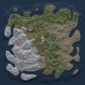 Thumbnail Rust Map: Procedural Map, Size: 4250, Seed: 1379679897, 19 Monuments