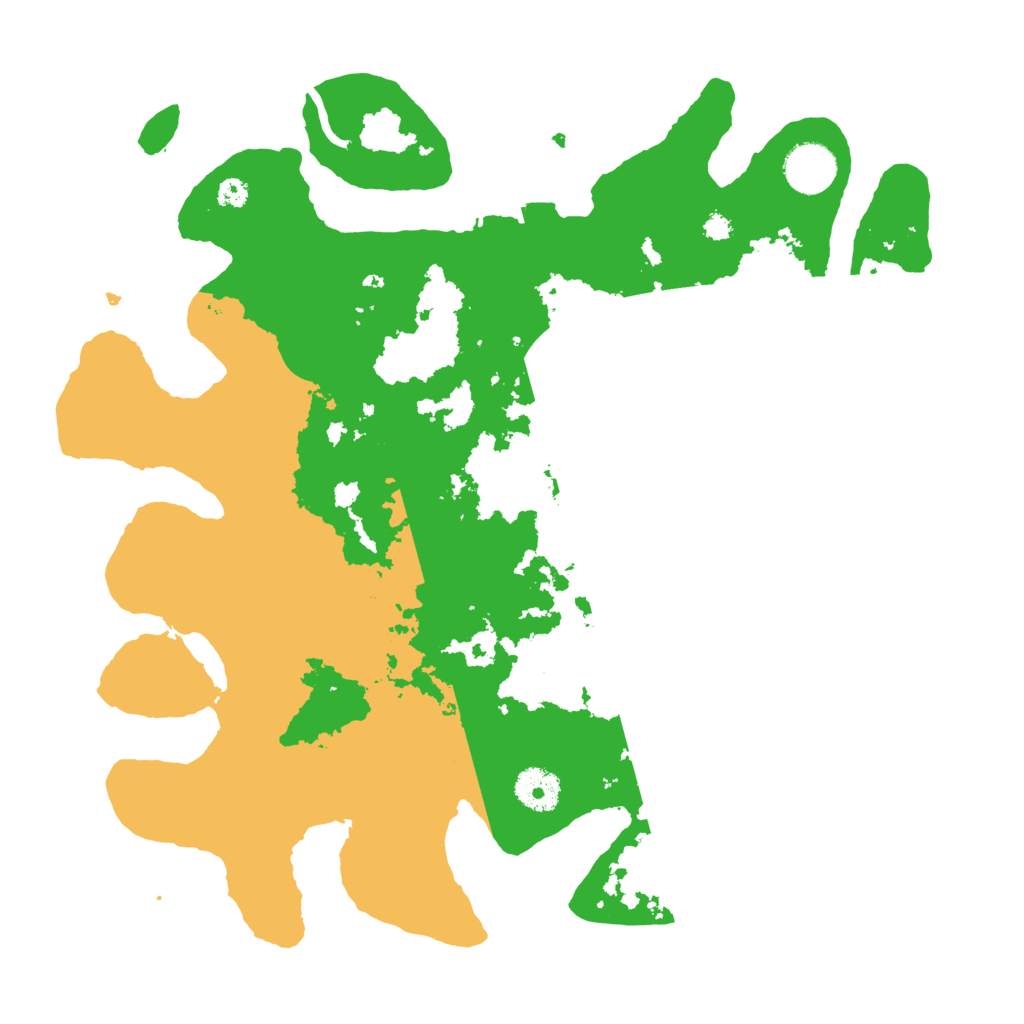 Biome Rust Map: Procedural Map, Size: 3500, Seed: 1052246952