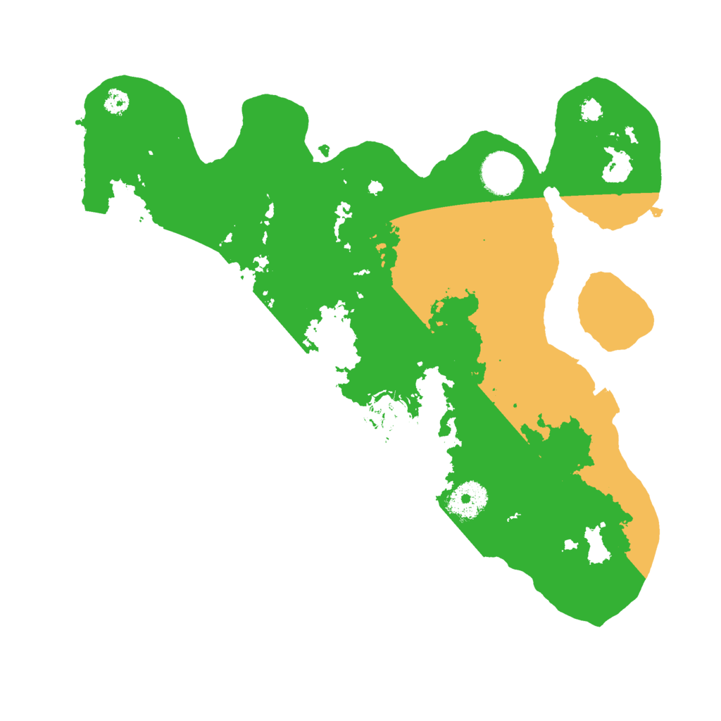 Biome Rust Map: Procedural Map, Size: 3000, Seed: 1464384778