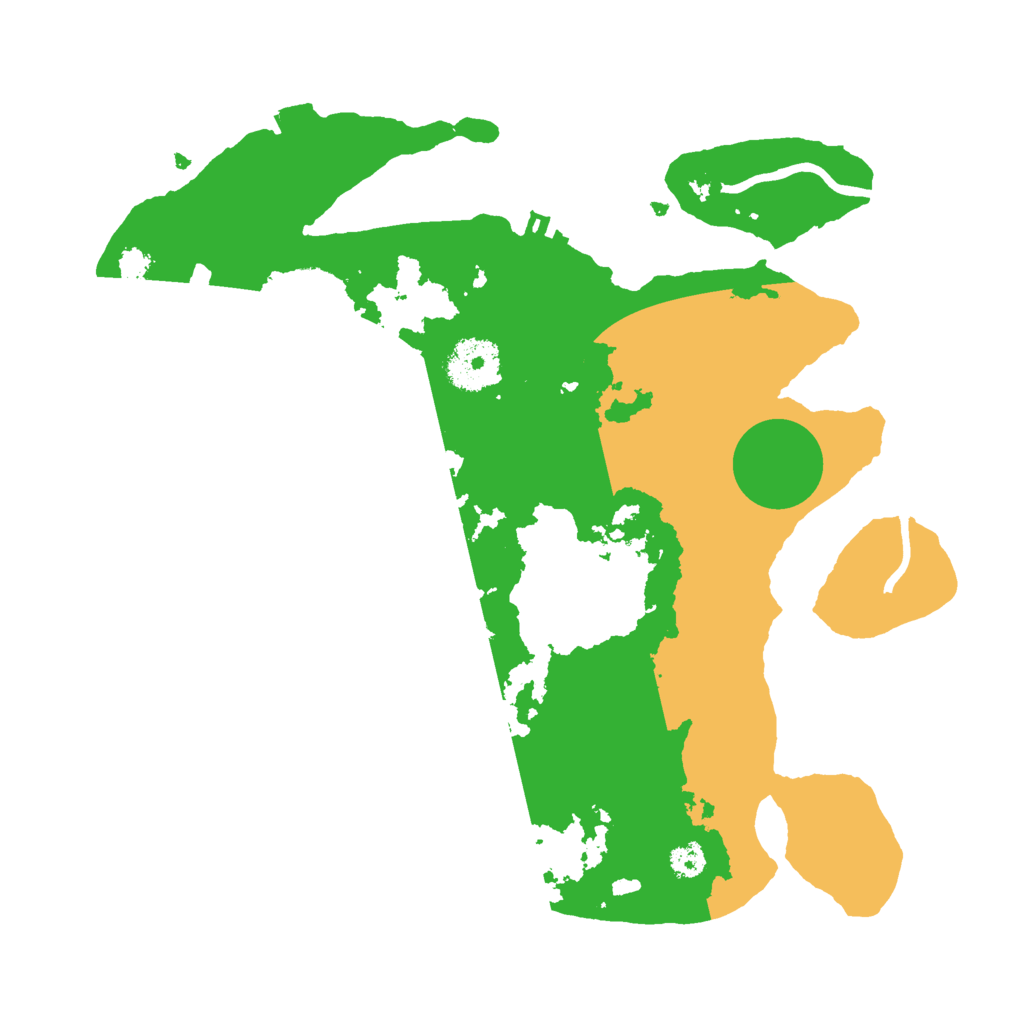 Biome Rust Map: Procedural Map, Size: 3000, Seed: 12324