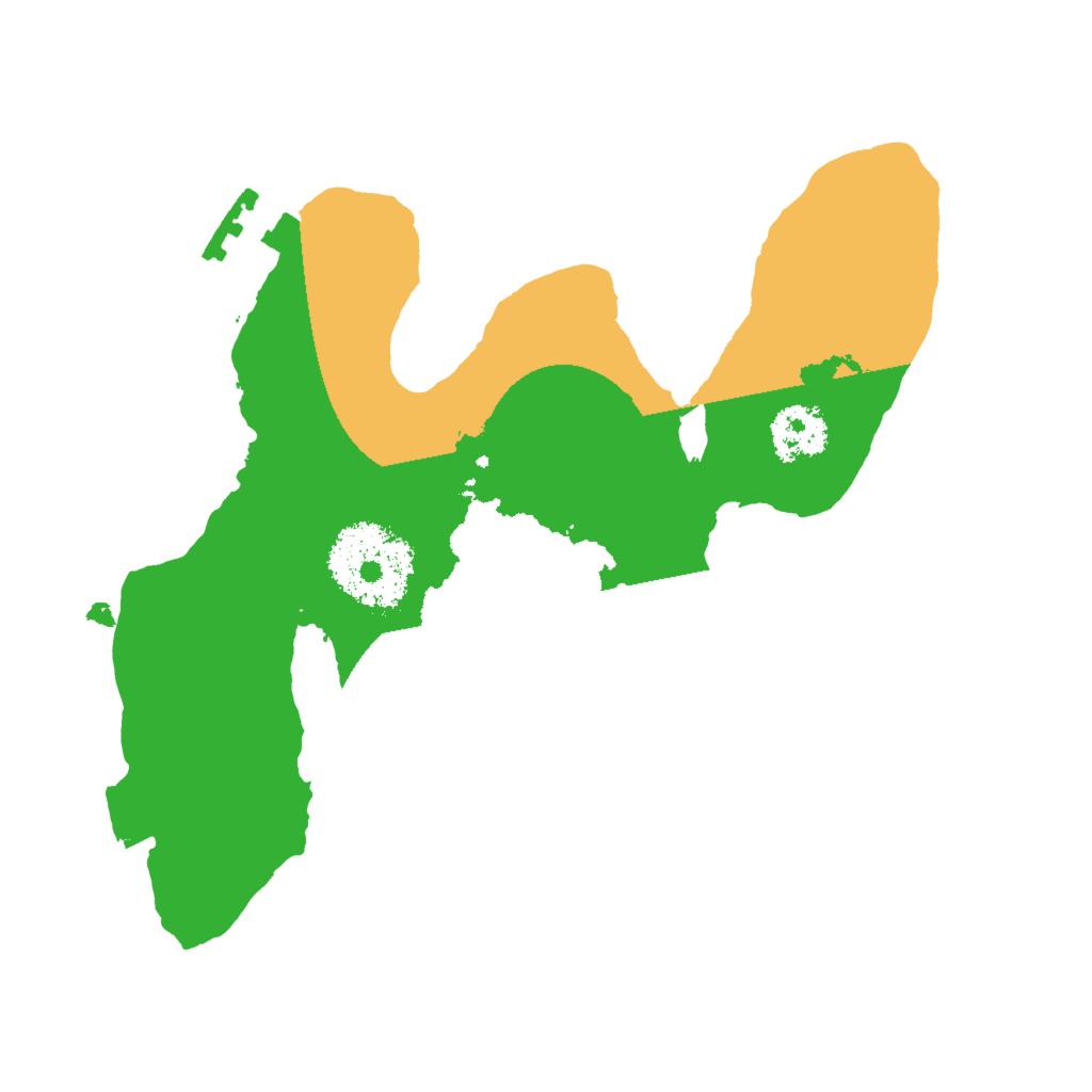 Biome Rust Map: Procedural Map, Size: 2000, Seed: 106002275