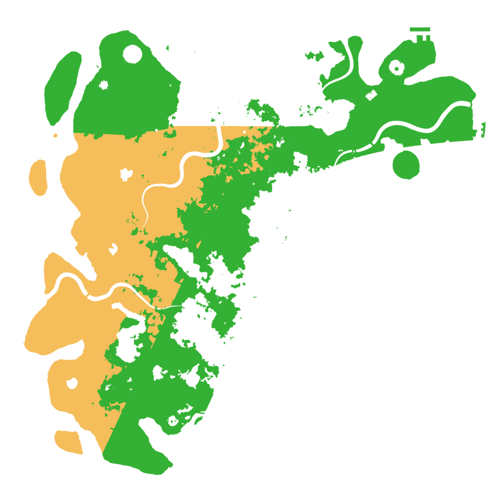 Biome Rust Map: Procedural Map, Size: 5000, Seed: 56743289