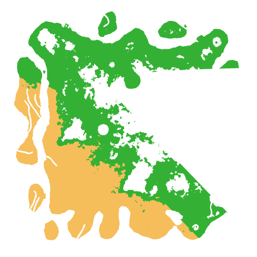 Biome Rust Map: Procedural Map, Size: 4250, Seed: 291996613