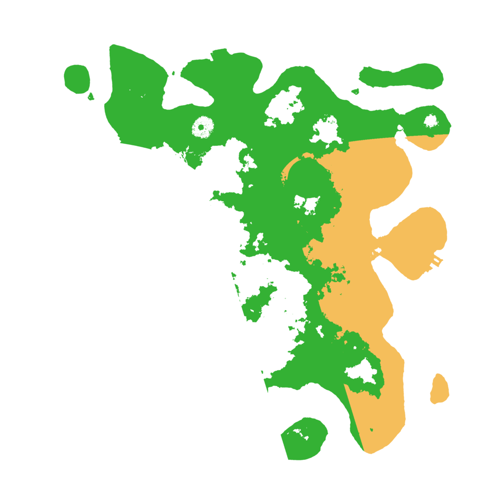 Biome Rust Map: Procedural Map, Size: 3500, Seed: 1473520102