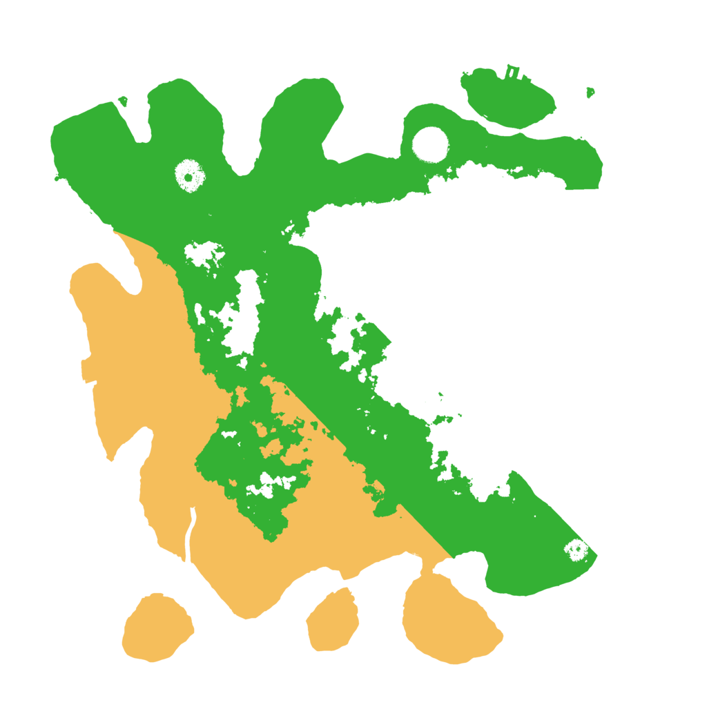 Biome Rust Map: Procedural Map, Size: 3500, Seed: 1817407179