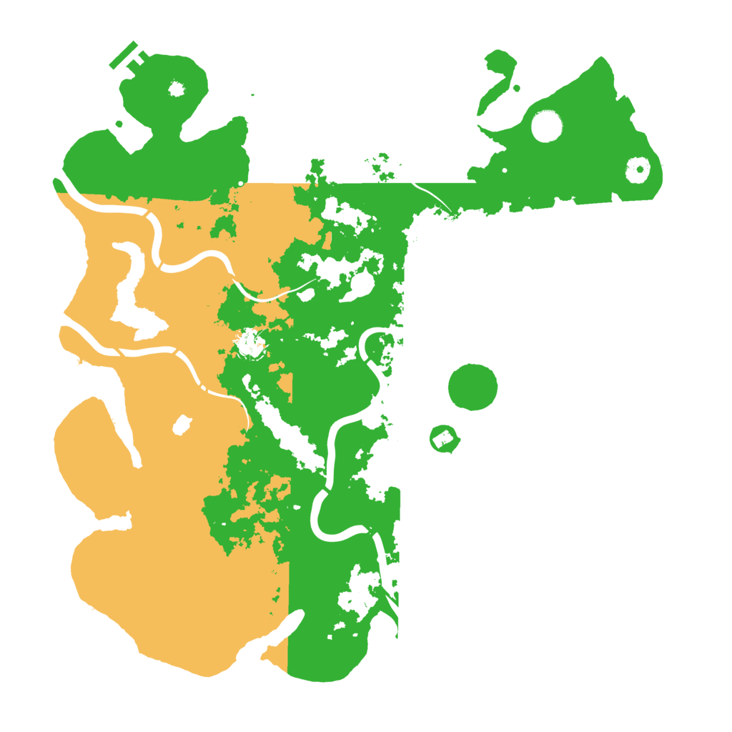 Biome Rust Map: Procedural Map, Size: 4250, Seed: 85568339