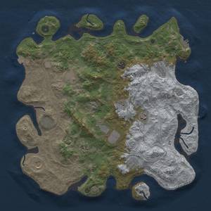 Thumbnail Rust Map: Procedural Map, Size: 4250, Seed: 85568339, 19 Monuments