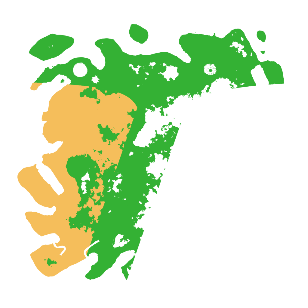 Biome Rust Map: Procedural Map, Size: 3850, Seed: 112986542