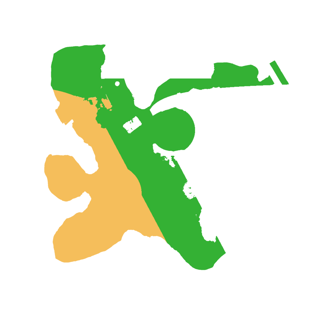 Biome Rust Map: Procedural Map, Size: 2000, Seed: 1324040323