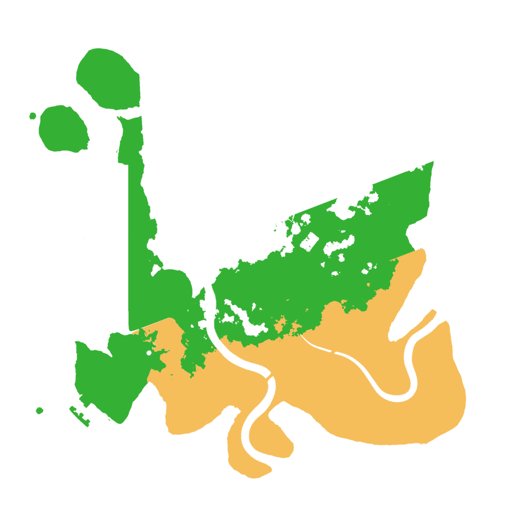 Biome Rust Map: Procedural Map, Size: 3000, Seed: 5347