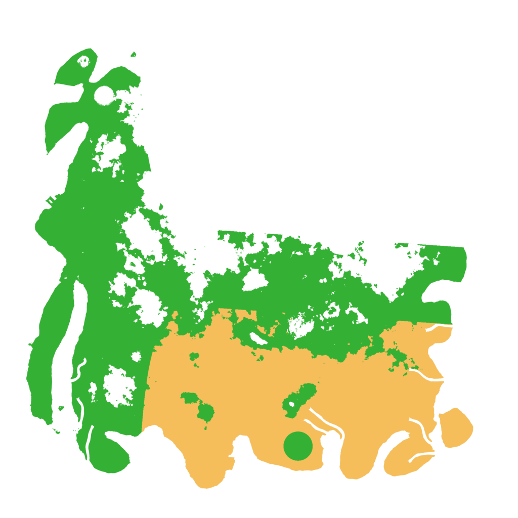 Biome Rust Map: Procedural Map, Size: 4700, Seed: 600