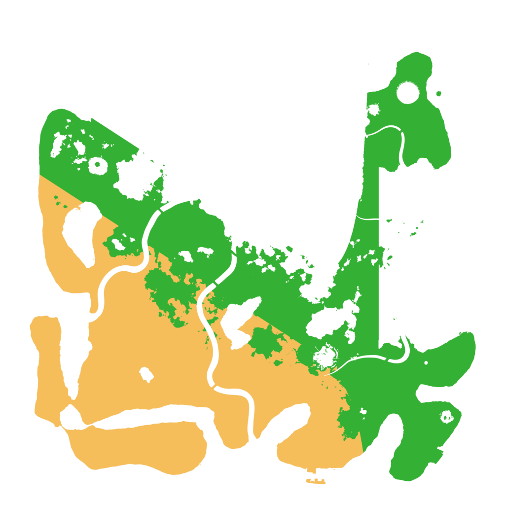 Biome Rust Map: Procedural Map, Size: 4000, Seed: 1912898313