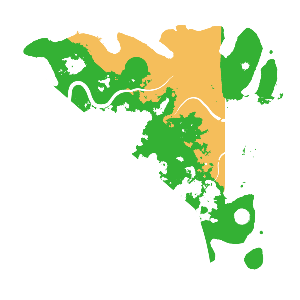 Biome Rust Map: Procedural Map, Size: 3500, Seed: 1583702138