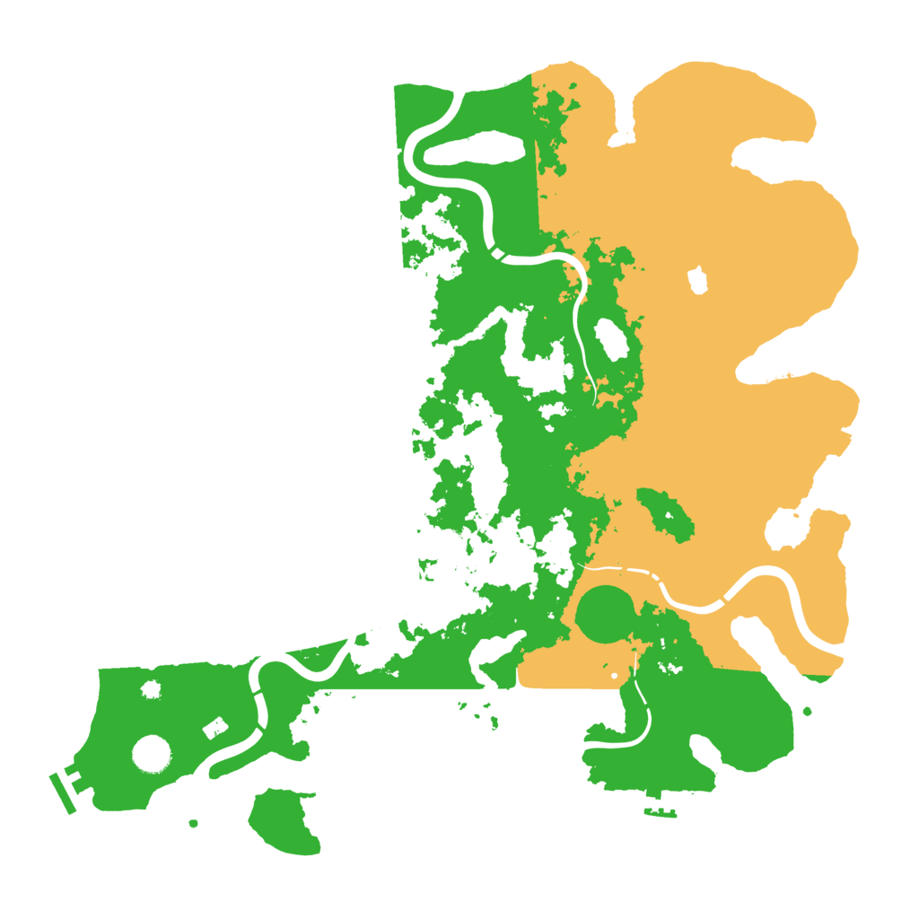 Biome Rust Map: Procedural Map, Size: 4250, Seed: 24159859