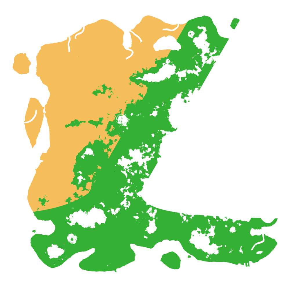 Biome Rust Map: Procedural Map, Size: 4500, Seed: 847566304