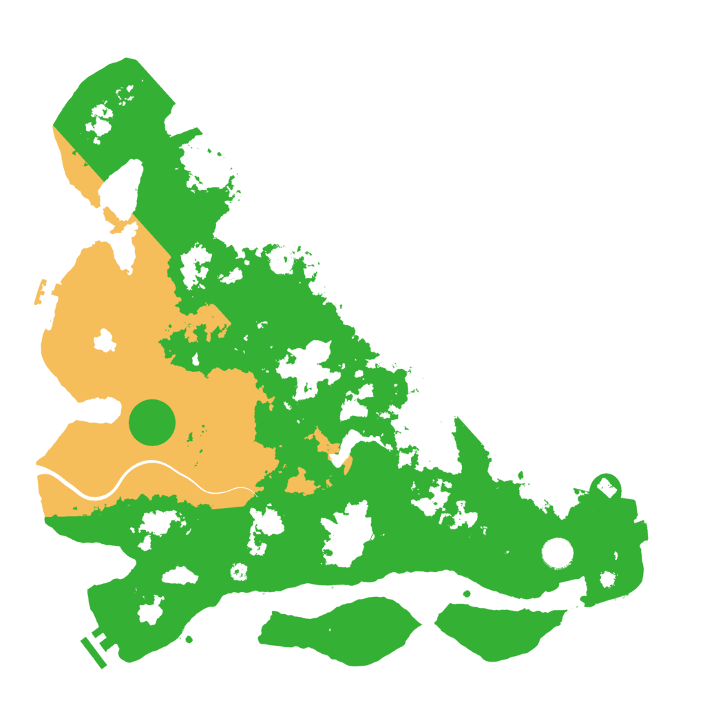 Biome Rust Map: Procedural Map, Size: 4000, Seed: 381901125
