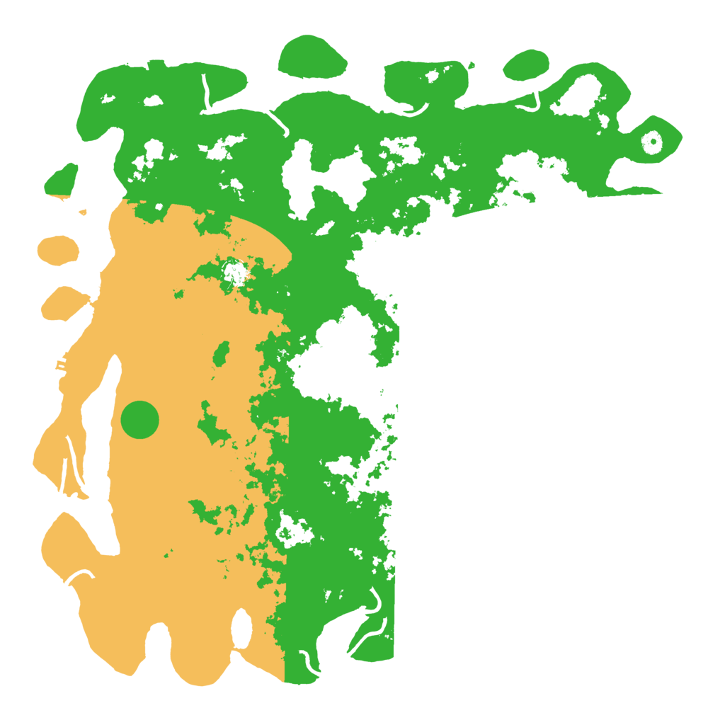 Biome Rust Map: Procedural Map, Size: 5000, Seed: 114768103