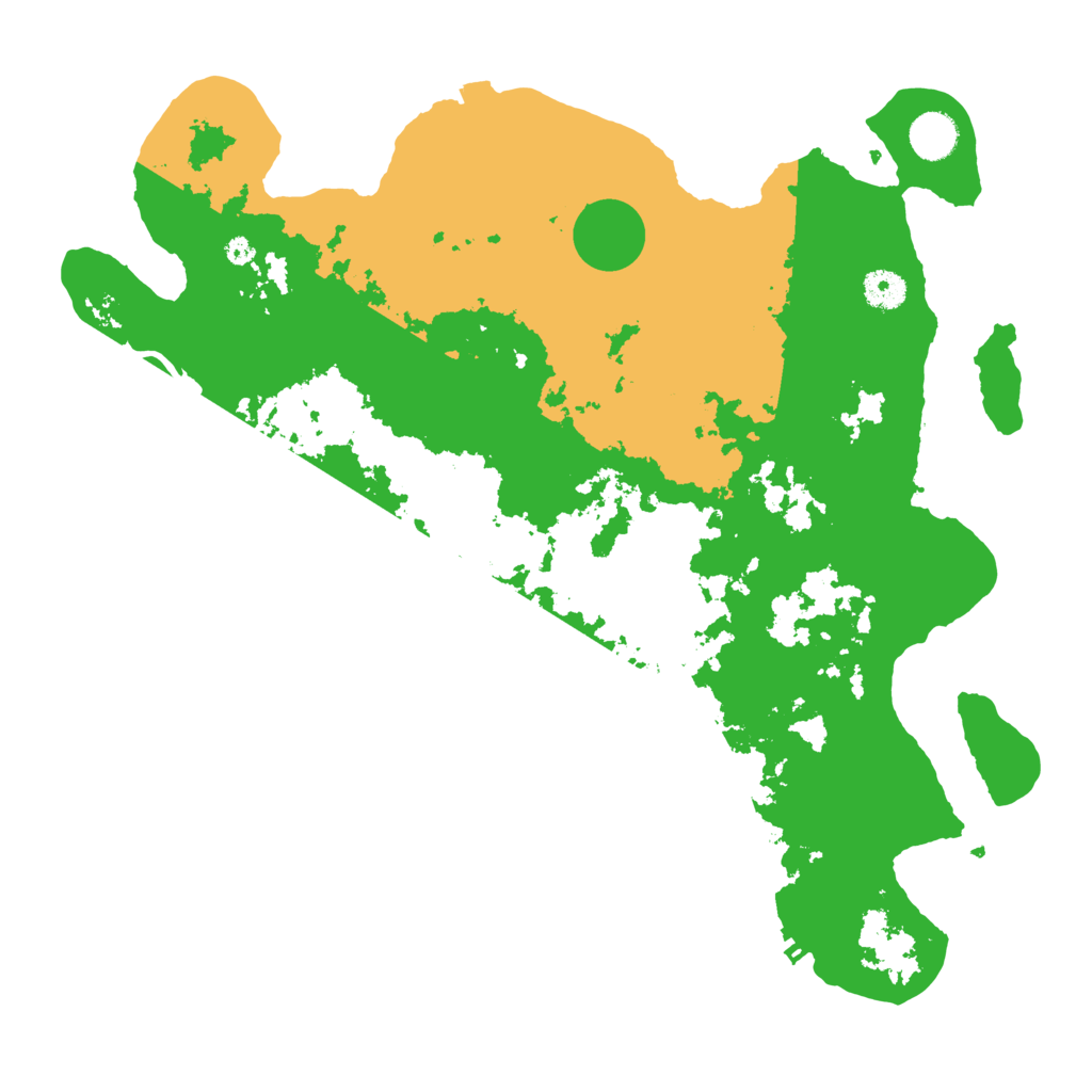 Biome Rust Map: Procedural Map, Size: 4000, Seed: 674587