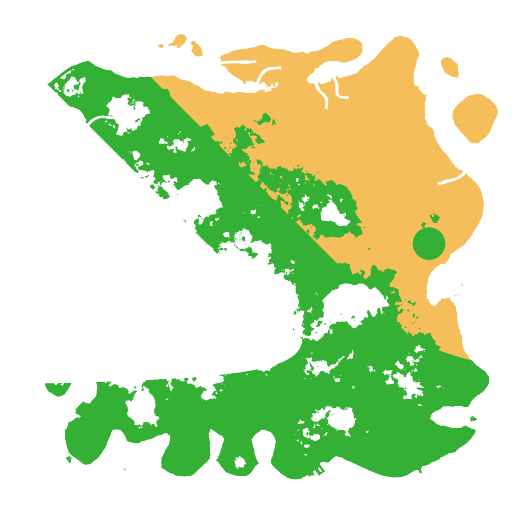 Biome Rust Map: Procedural Map, Size: 4250, Seed: 836043500