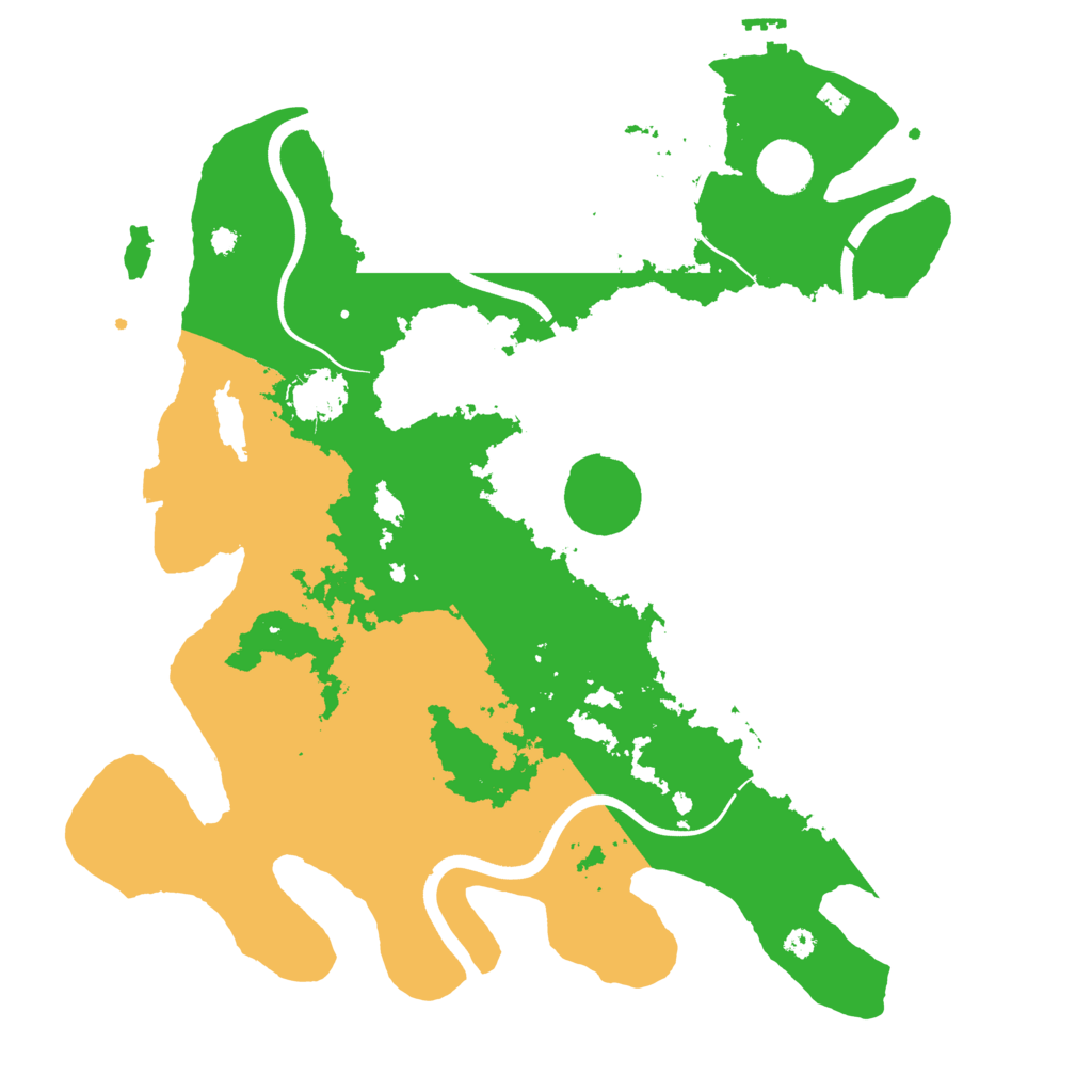 Biome Rust Map: Procedural Map, Size: 3750, Seed: 459906975