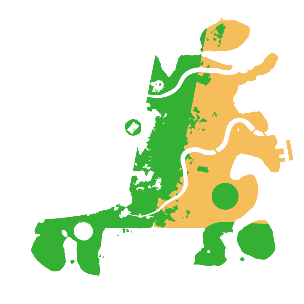 Biome Rust Map: Procedural Map, Size: 3000, Seed: 1073068132