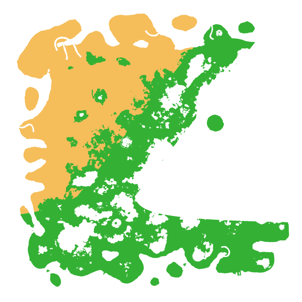 Biome Rust Map: Procedural Map, Size: 5000, Seed: 1149535763