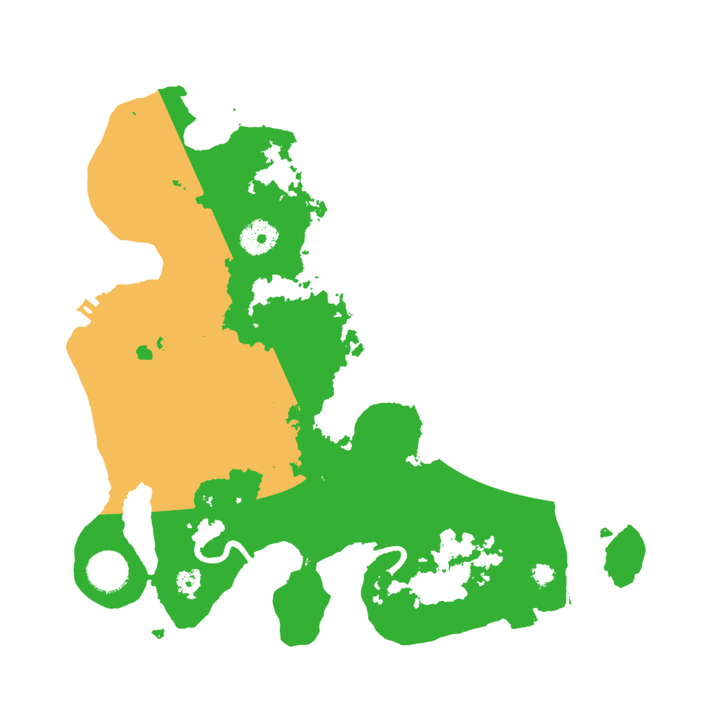 Biome Rust Map: Procedural Map, Size: 3000, Seed: 14865