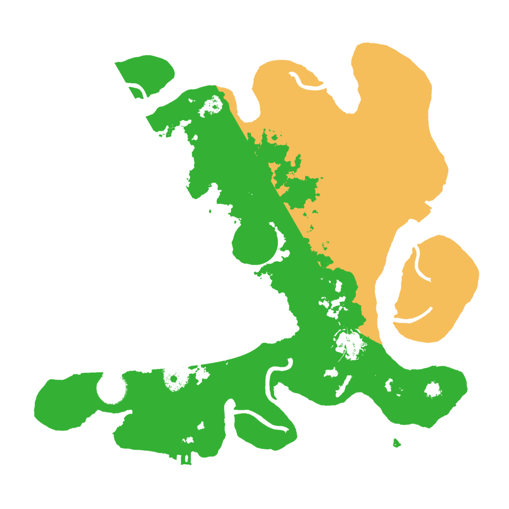 Biome Rust Map: Procedural Map, Size: 3000, Seed: 1589677781