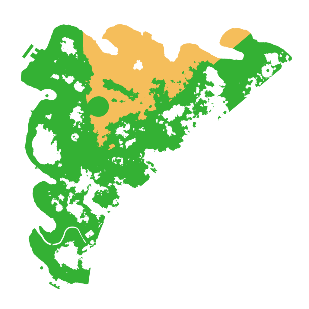 Biome Rust Map: Procedural Map, Size: 4000, Seed: 1014215086