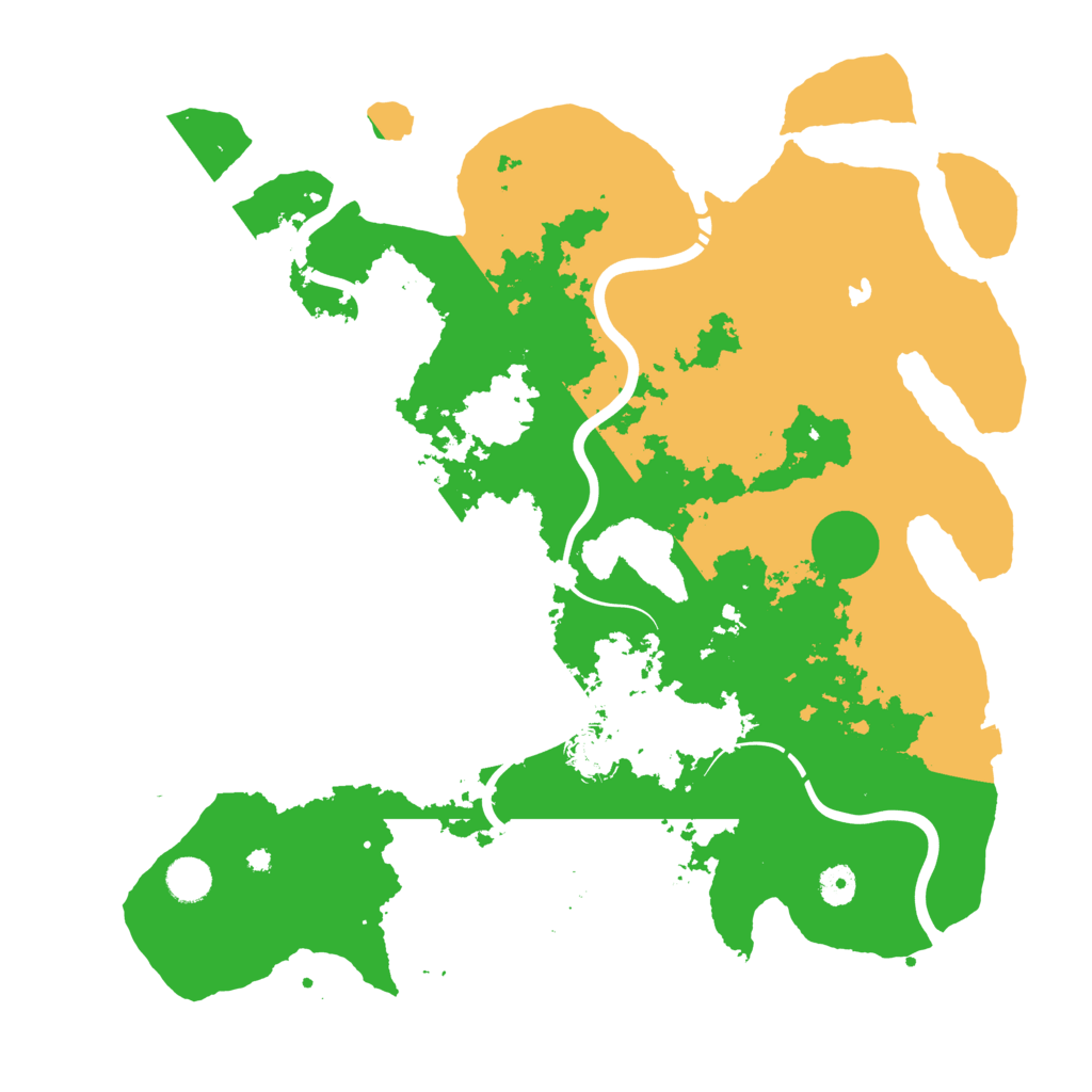 Biome Rust Map: Procedural Map, Size: 4250, Seed: 274736051