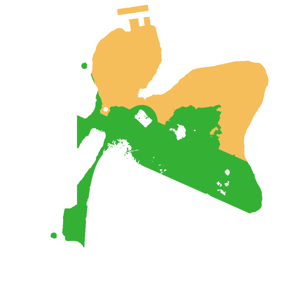 Biome Rust Map: Procedural Map, Size: 2000, Seed: 200929210