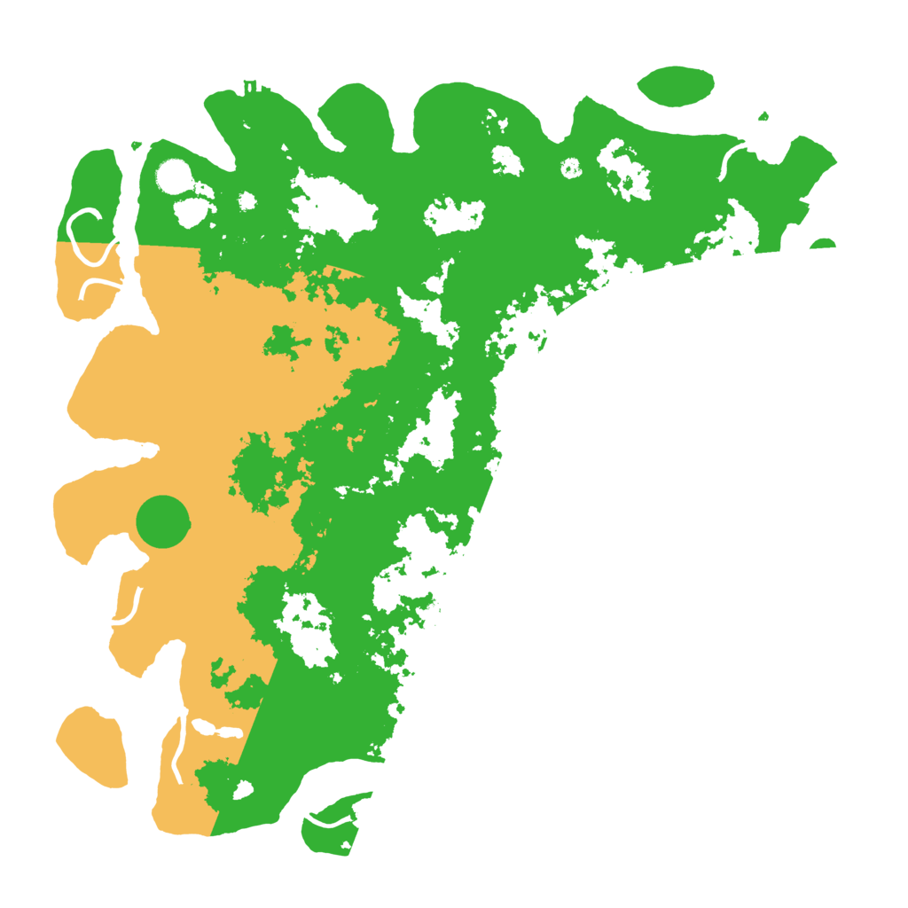 Biome Rust Map: Procedural Map, Size: 4500, Seed: 1524138165