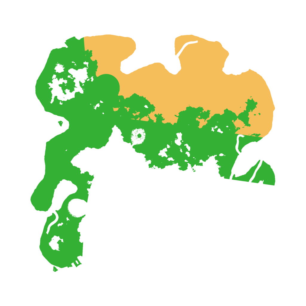 Biome Rust Map: Procedural Map, Size: 3000, Seed: 1033444624