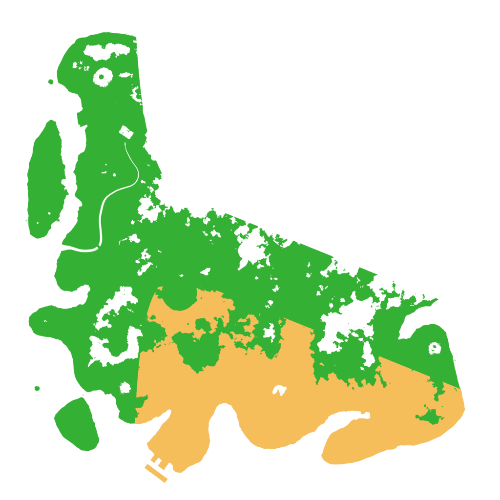 Biome Rust Map: Procedural Map, Size: 4000, Seed: 2122238167