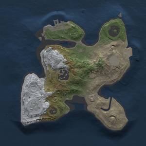 Thumbnail Rust Map: Procedural Map, Size: 1900, Seed: 853142495, 6 Monuments