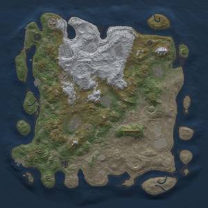 Thumbnail Rust Map: Procedural Map, Size: 4250, Seed: 1503614888, 19 Monuments