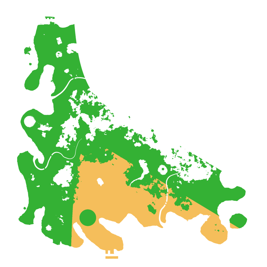 Biome Rust Map: Procedural Map, Size: 4250, Seed: 1816428043
