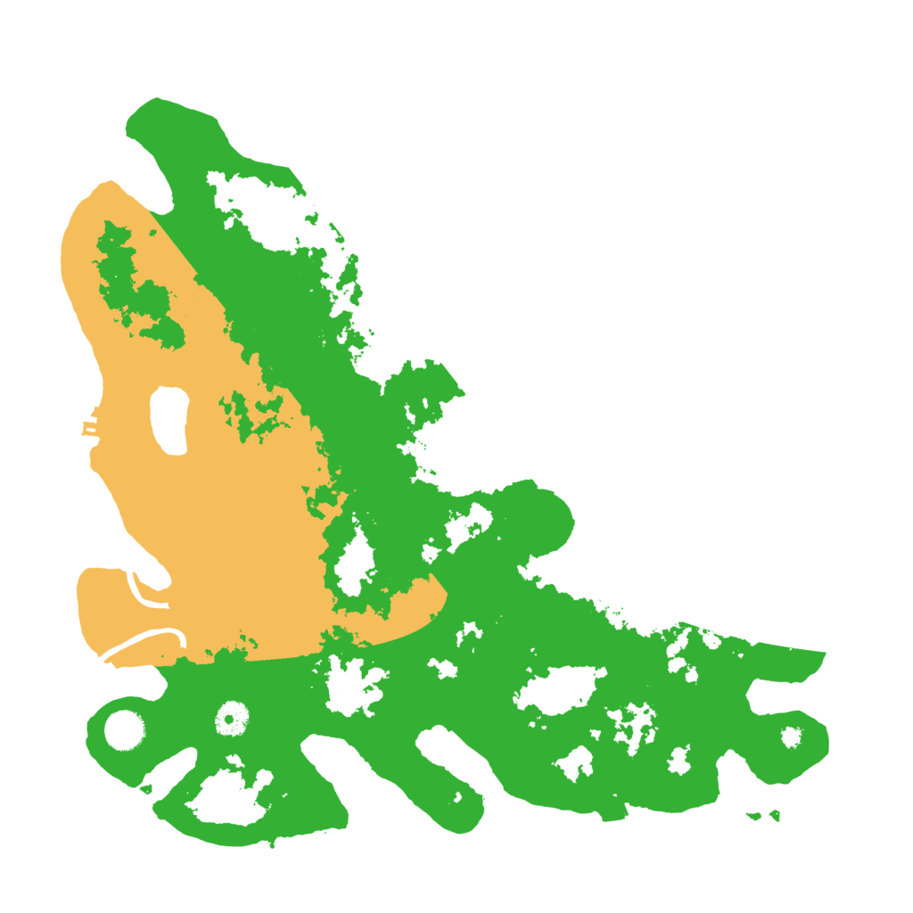 Biome Rust Map: Procedural Map, Size: 4000, Seed: 23555606