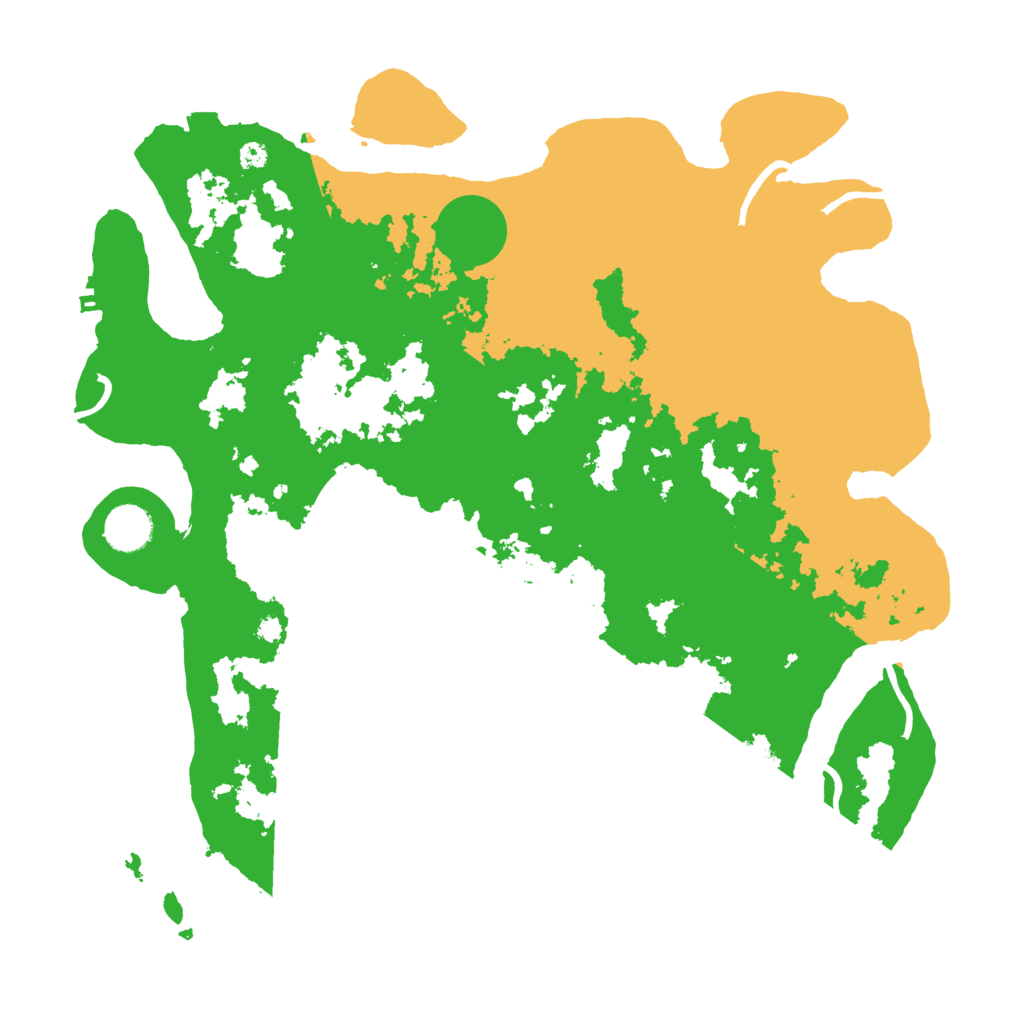 Biome Rust Map: Procedural Map, Size: 3800, Seed: 98765