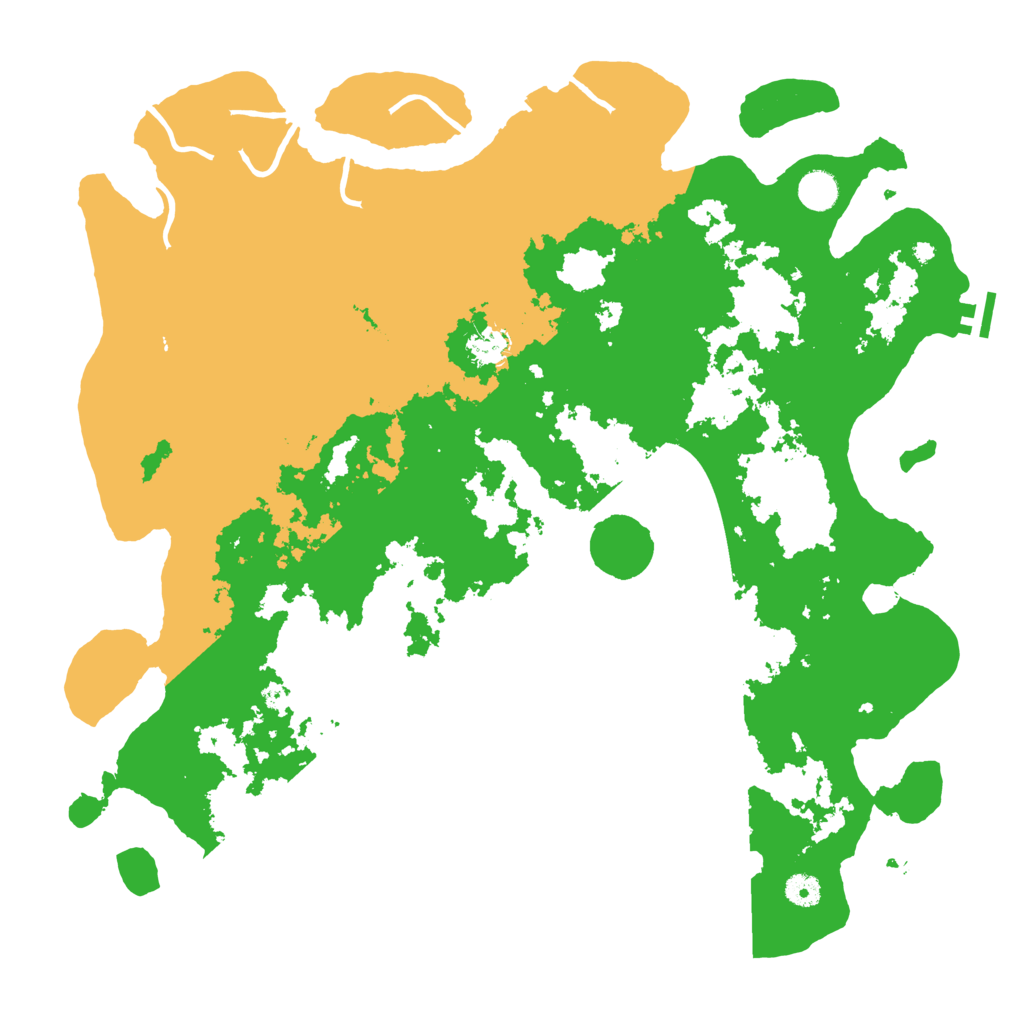 Biome Rust Map: Procedural Map, Size: 4500, Seed: 448687948