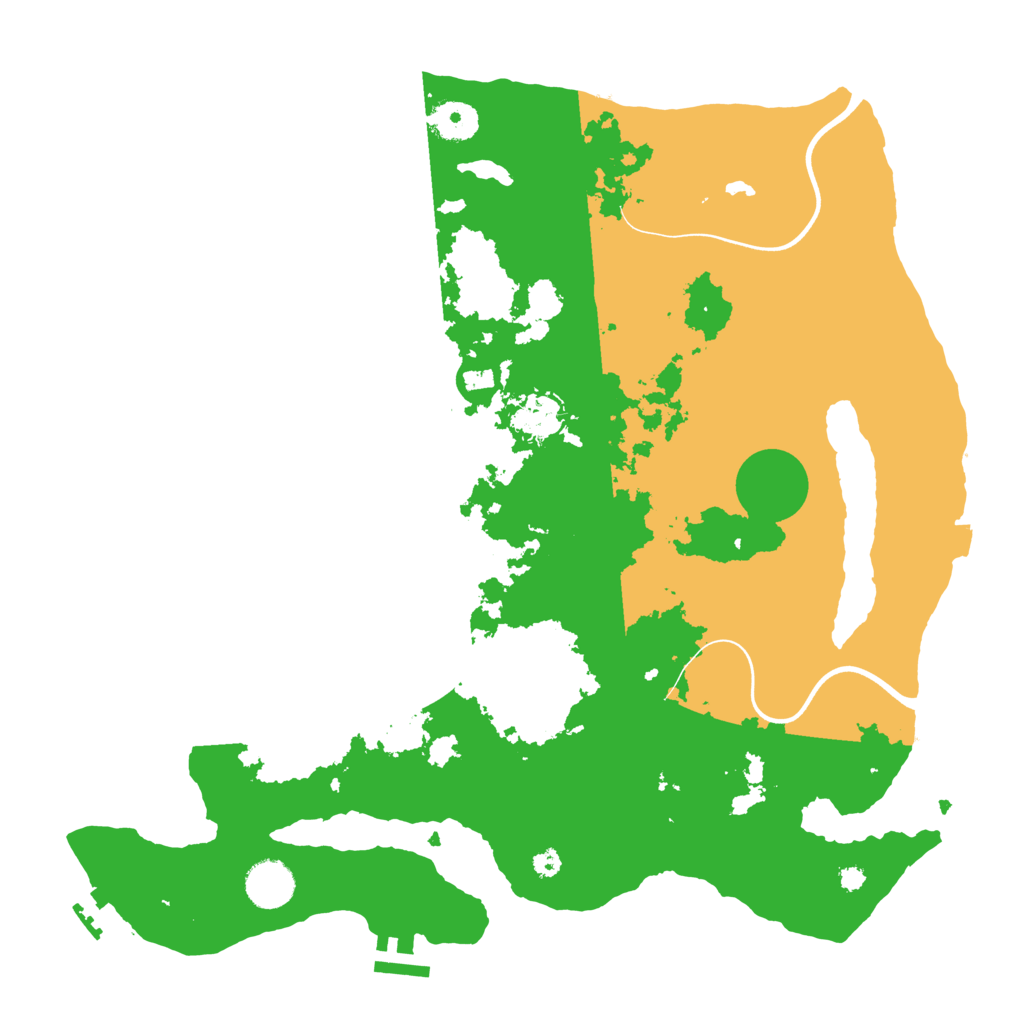 Biome Rust Map: Procedural Map, Size: 3731, Seed: 1441133105