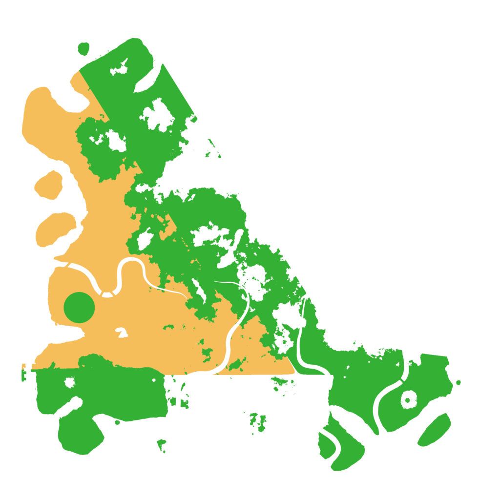 Biome Rust Map: Procedural Map, Size: 4250, Seed: 2099455595