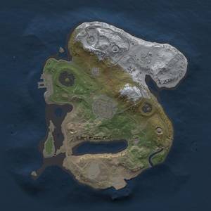 Thumbnail Rust Map: Procedural Map, Size: 2000, Seed: 69193917, 7 Monuments