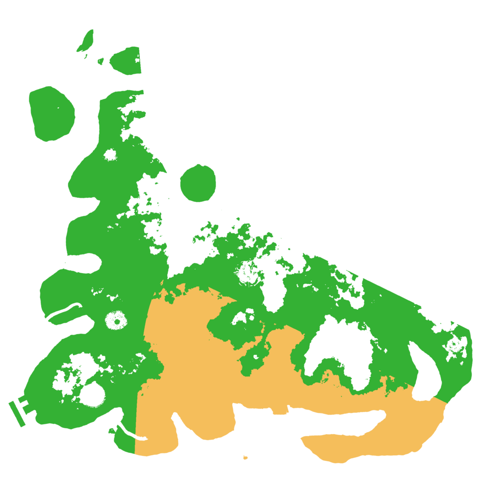 Biome Rust Map: Procedural Map, Size: 3750, Seed: 520241