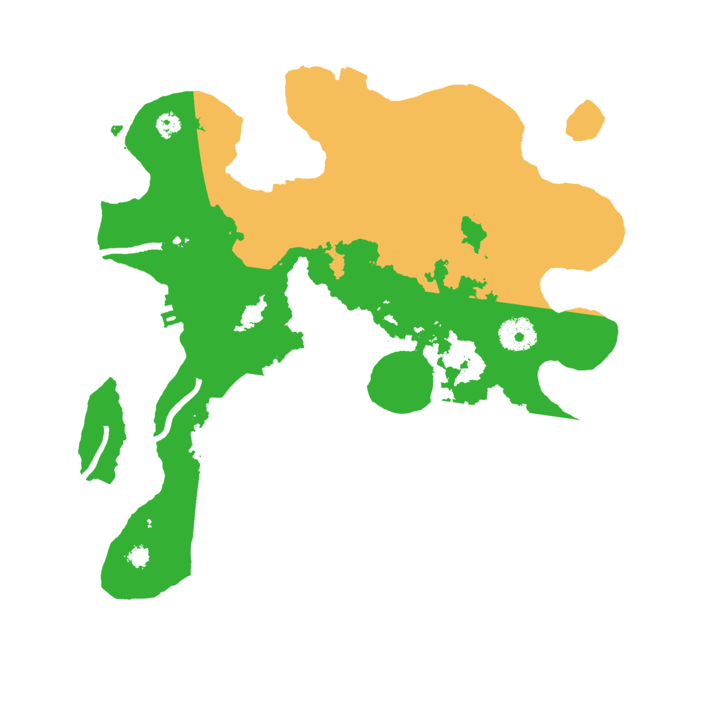 Biome Rust Map: Procedural Map, Size: 3000, Seed: 655441