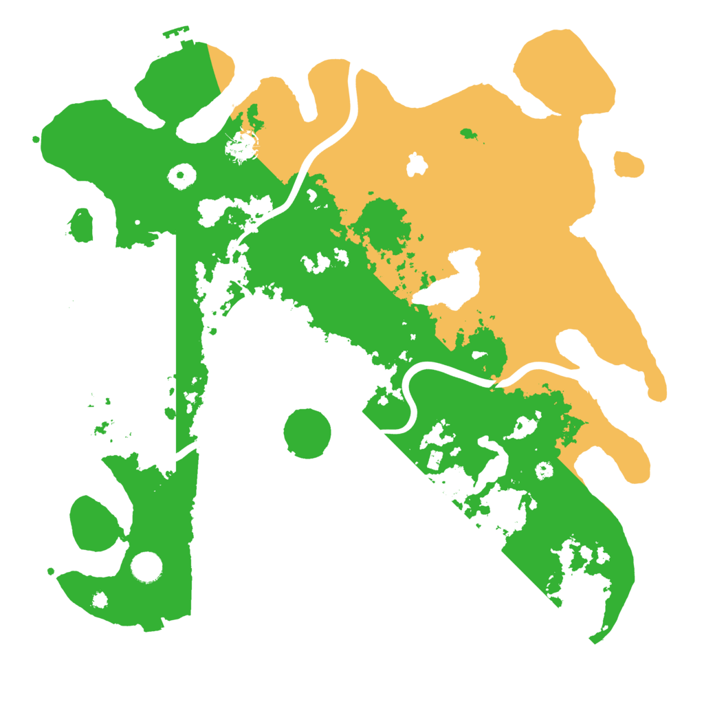 Biome Rust Map: Procedural Map, Size: 4000, Seed: 2058179877