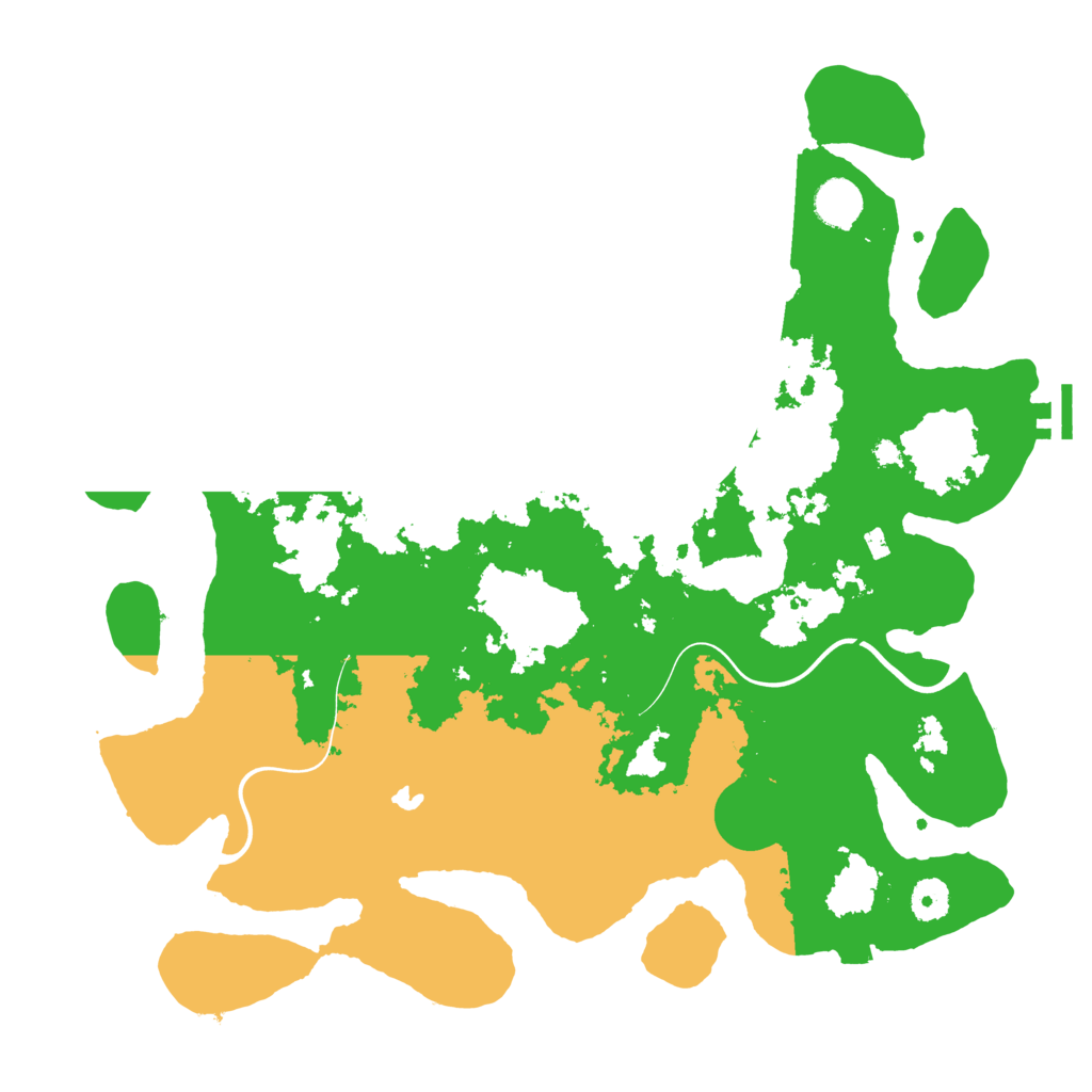 Biome Rust Map: Procedural Map, Size: 4000, Seed: 210181124