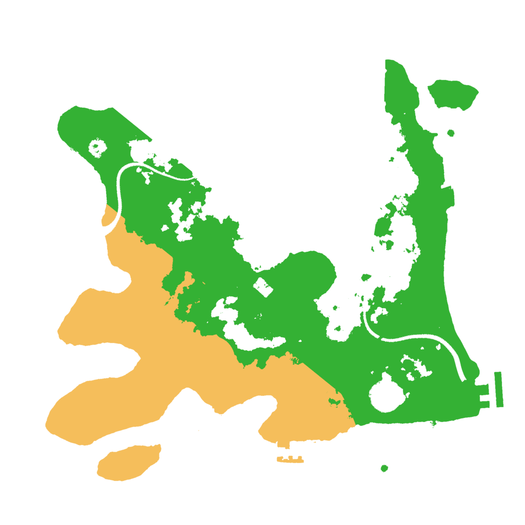 Biome Rust Map: Procedural Map, Size: 3000, Seed: 224420