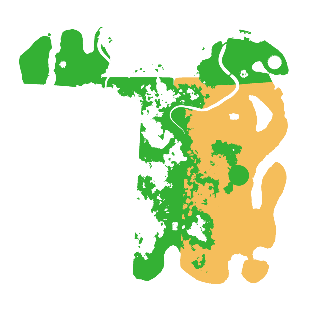 Biome Rust Map: Procedural Map, Size: 4000, Seed: 1256460343